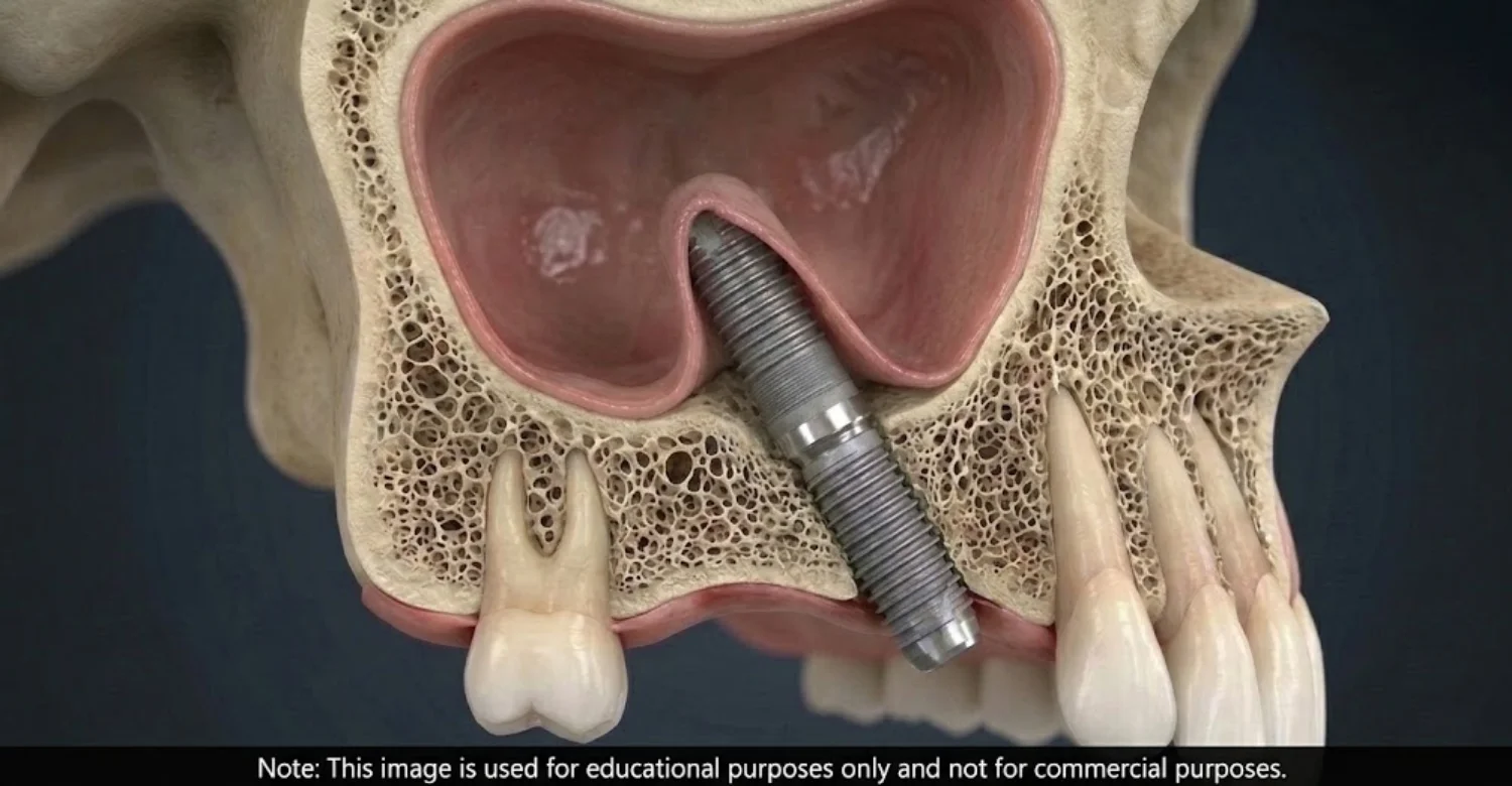 Dental Implant Displacement in Weak Jawbone 2